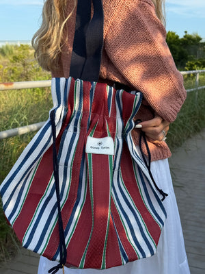 Lolly Beach Bag *Rugby Red*