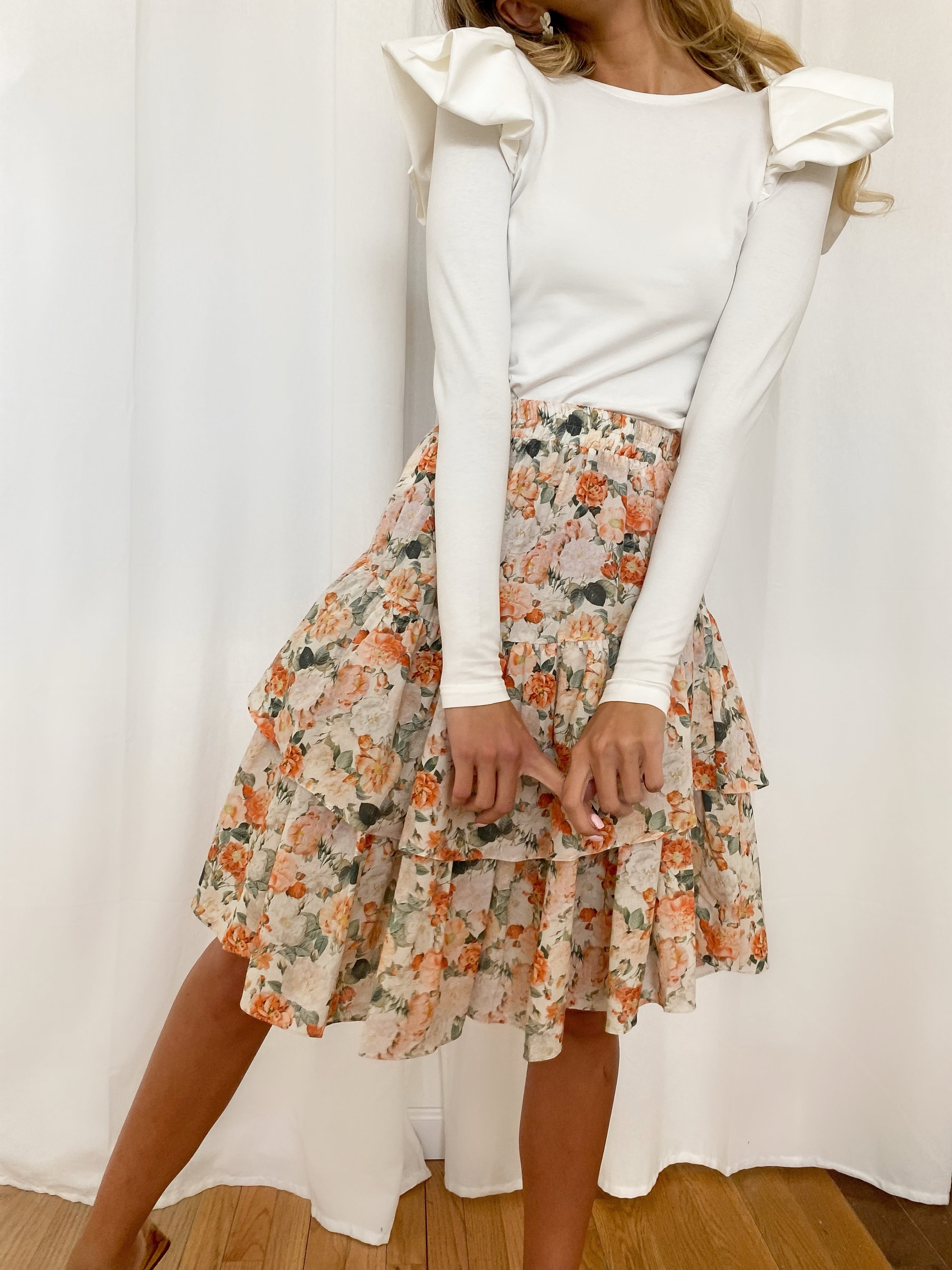 The Floral Tier Skirt *Standard*