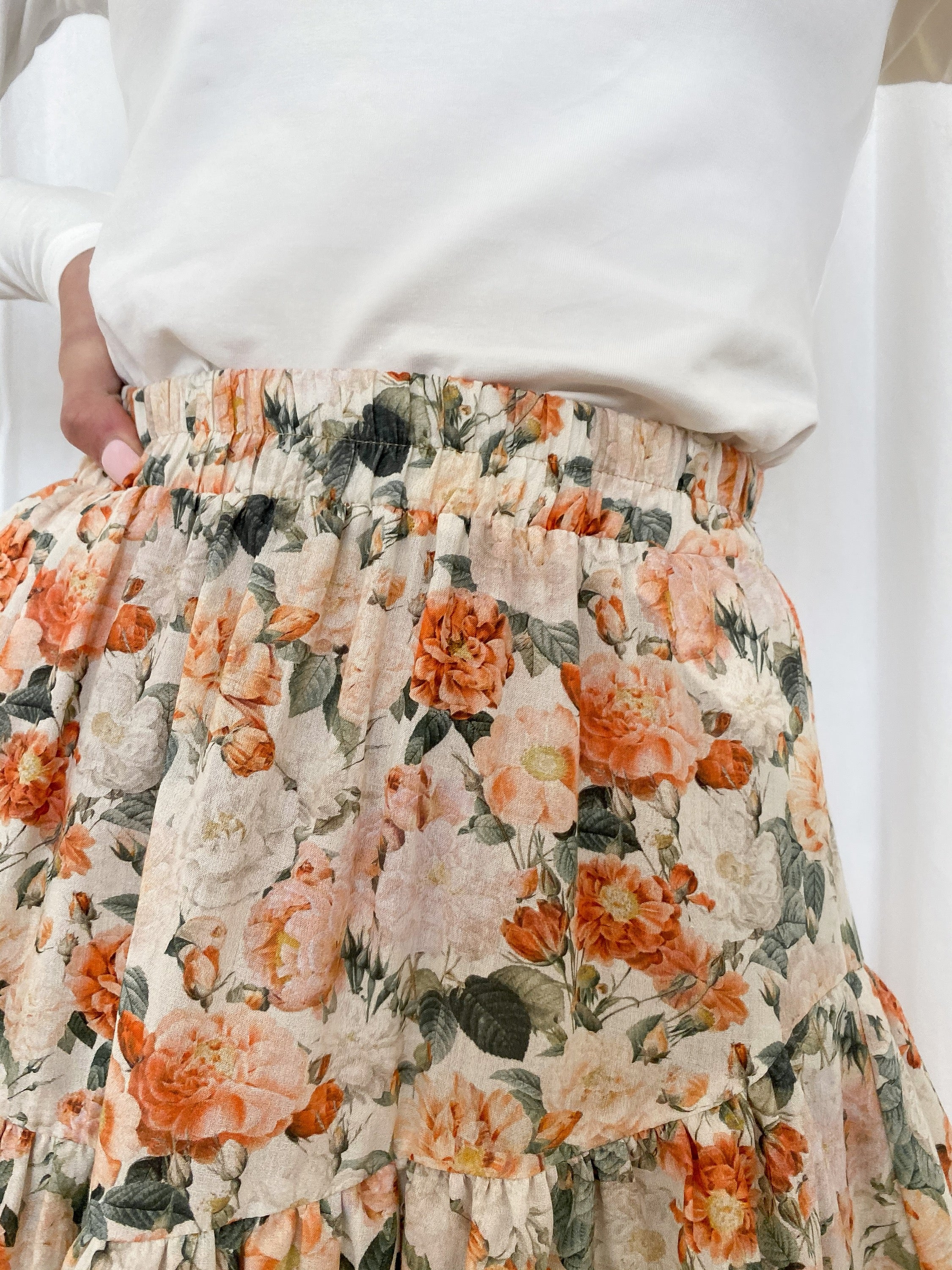 The Floral Tier Skirt *Standard*