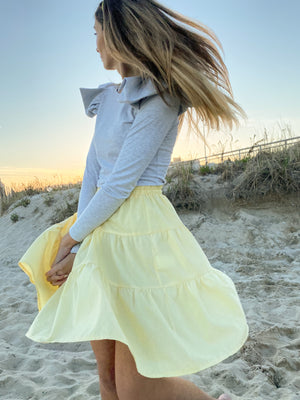 The Lemon Flirt Skirt *Mini*